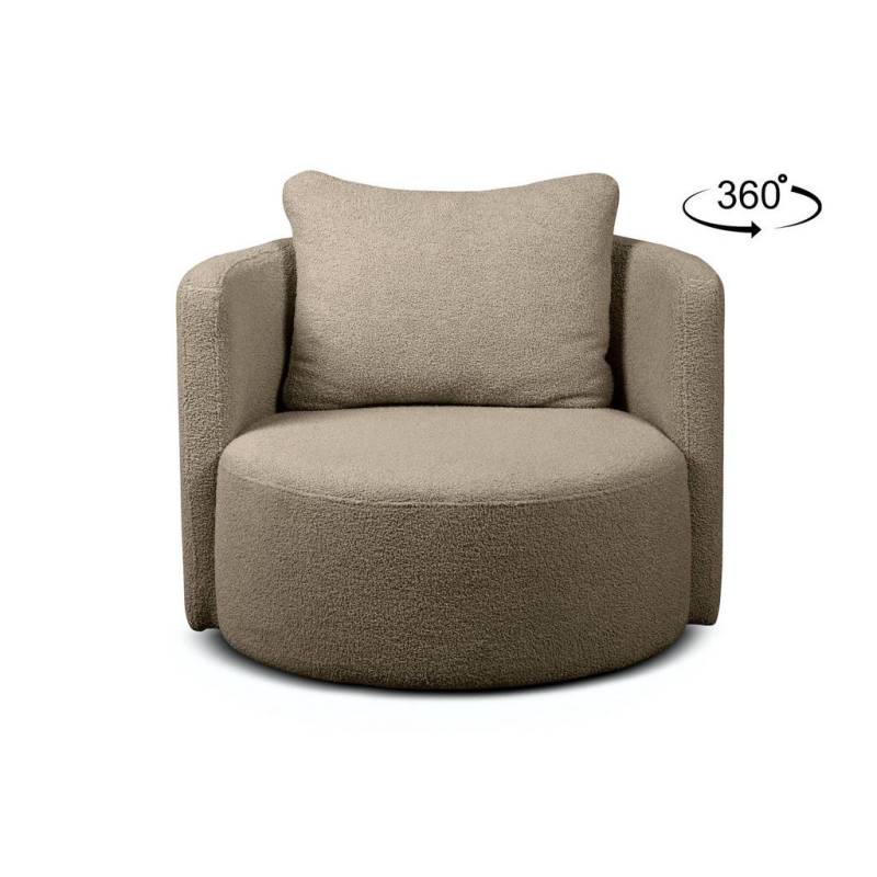KONSIMO® DREHSESSEL Braun