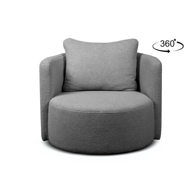 KONSIMO® DREHSESSEL Dunkelgrau