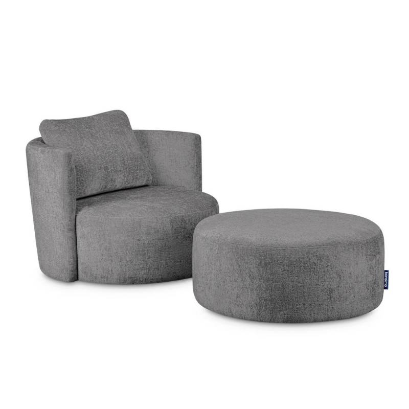 KONSIMO® DREHSESSEL-SET Grau