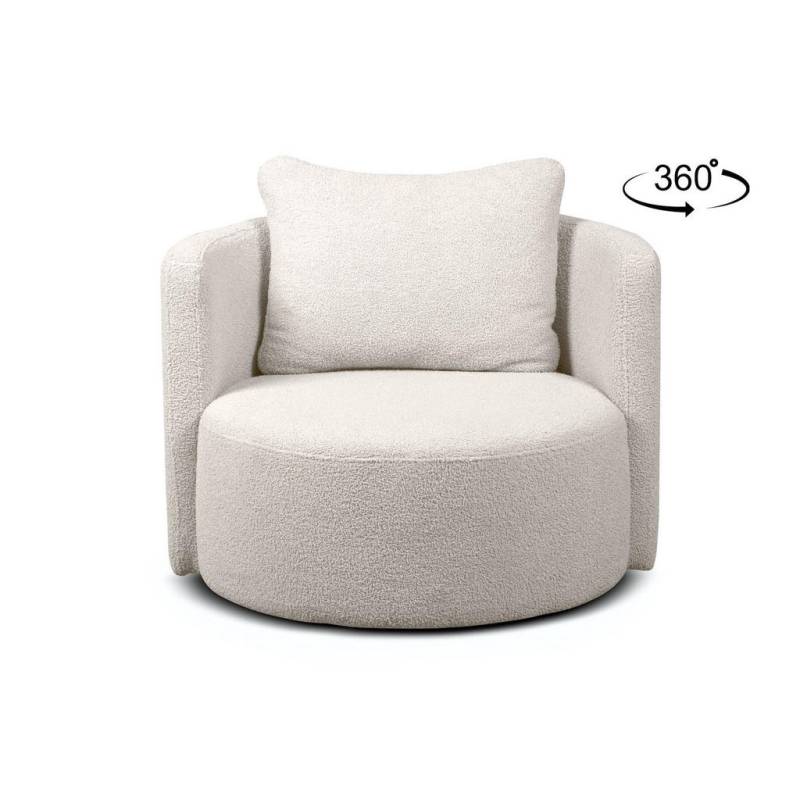 KONSIMO® DREHSESSEL Weiß