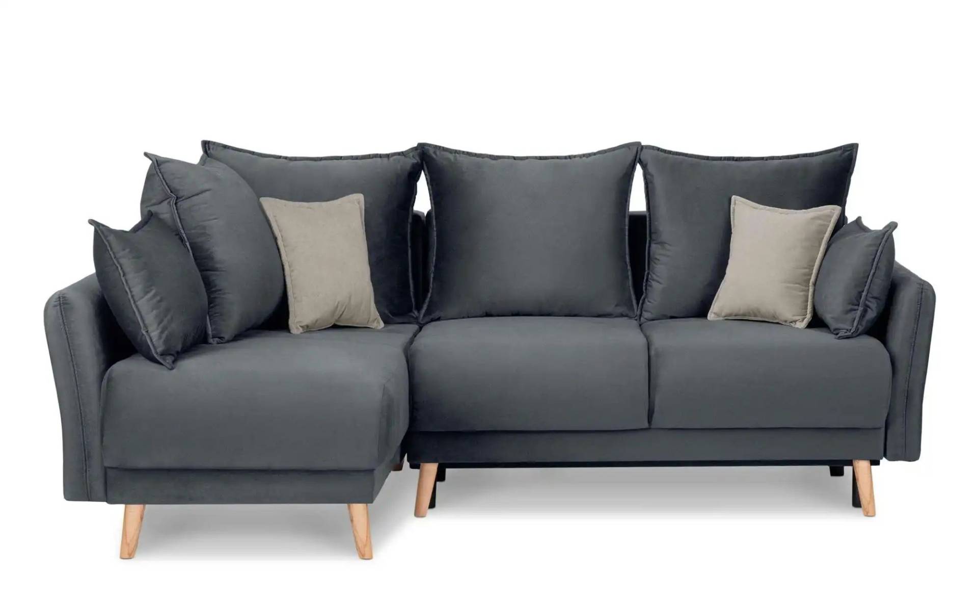 KONSIMO Ecksofa  Belmos ¦ grau ¦ Maße (cm): B: 234 H: 100 Polstermöbel > Sofas > Ecksofas - Möbel Kraft