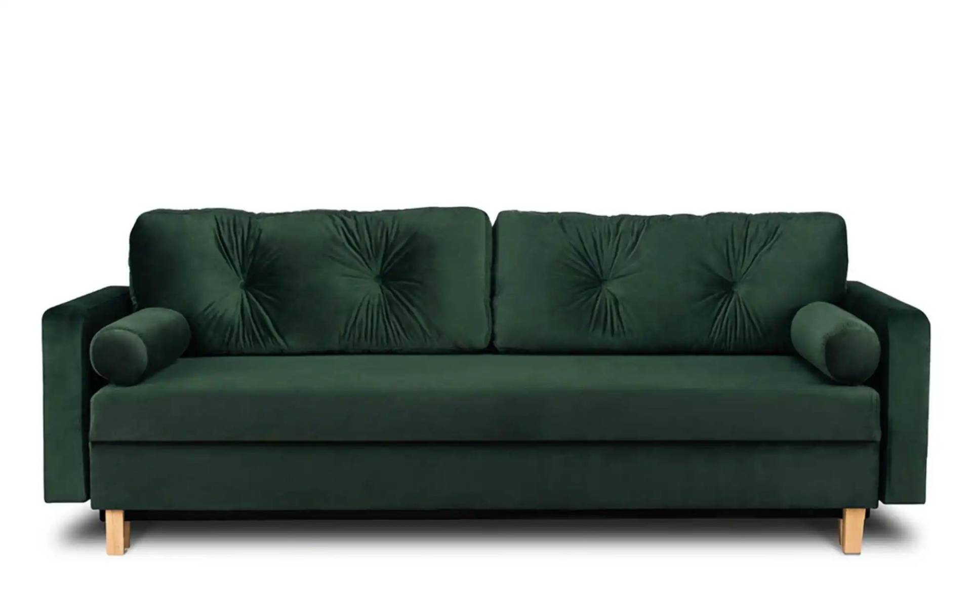 KONSIMO Einzelsofa  Eriso ¦ grün ¦ Maße (cm): B: 220 H: 80 Polstermöbel > Sofas > 3-Sitzer - Möbel Kraft