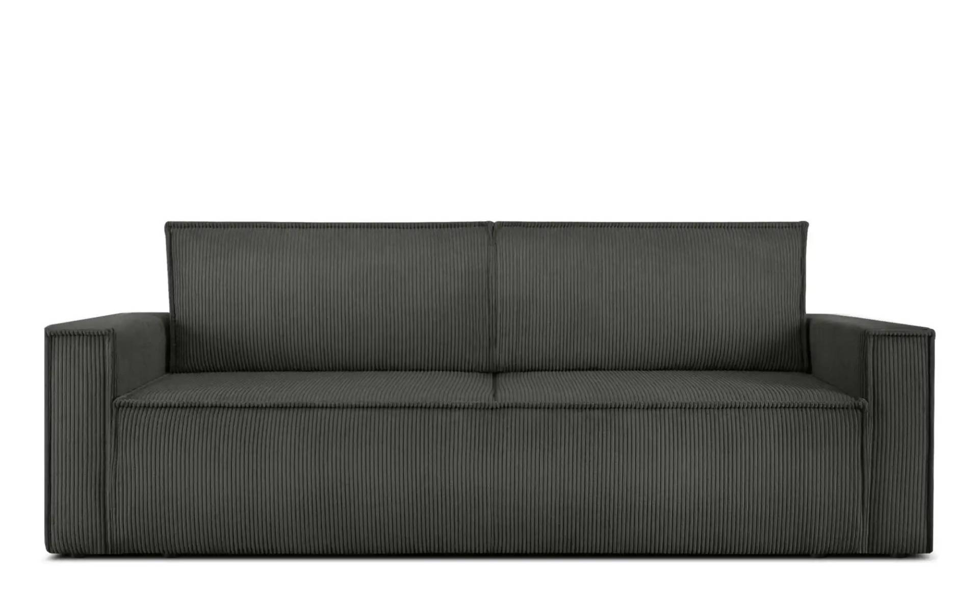 KONSIMO Einzelsofa  Napi ¦ grau ¦ Maße (cm): B: 244 H: 89 Polstermöbel > Sofas > 3-Sitzer - Möbel Kraft