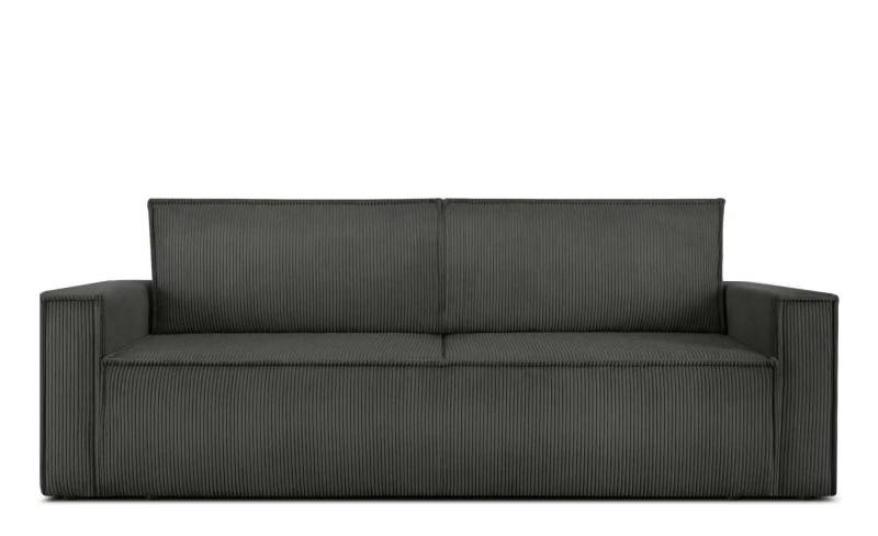 KONSIMO Einzelsofa  Napi ¦ grau ¦ Maße (cm): B: 244 H: 89 Polstermöbel > Sofas > 3-Sitzer - Möbel Kraft