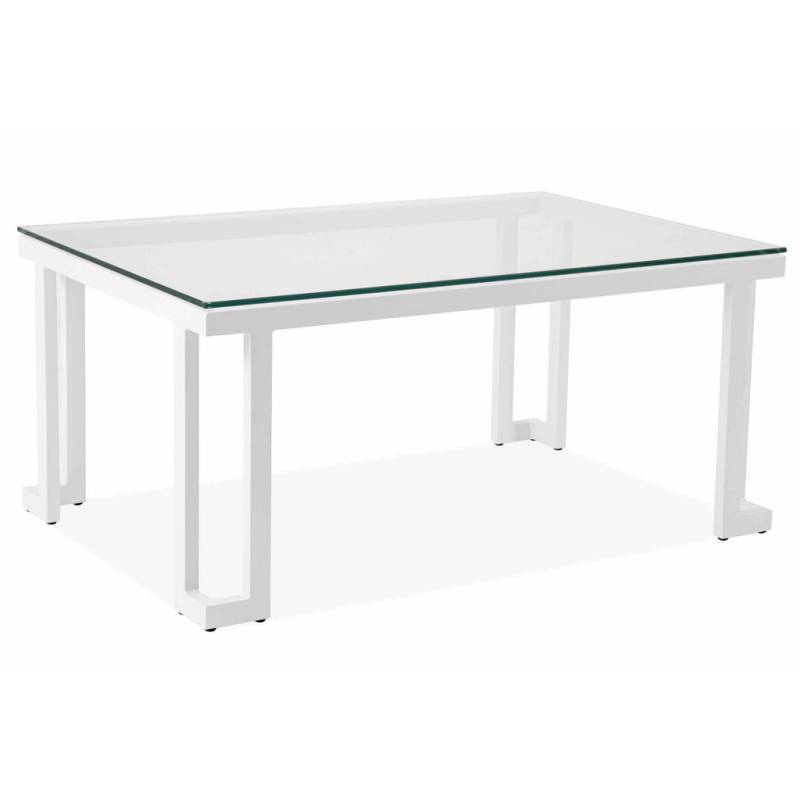 KONSIMO® GARTENTISCH Weiß