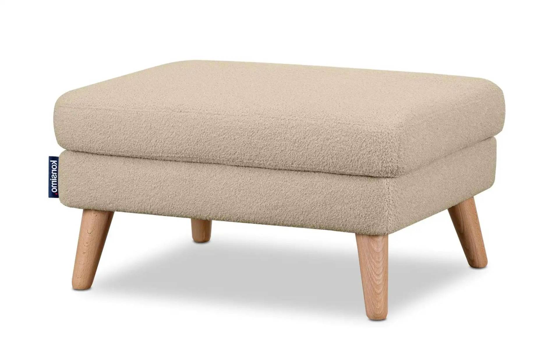 KONSIMO Hocker  Tagio ¦ creme ¦ Maße (cm): B: 80 H: 46 Polstermöbel > Hocker - Möbel Kraft