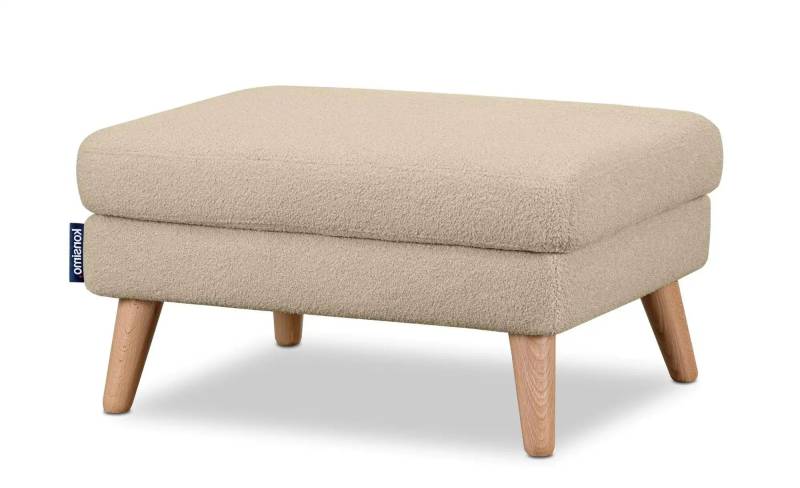 KONSIMO Hocker  Tagio ¦ creme ¦ Maße (cm): B: 80 H: 46 Polstermöbel > Hocker - Möbel Kraft
