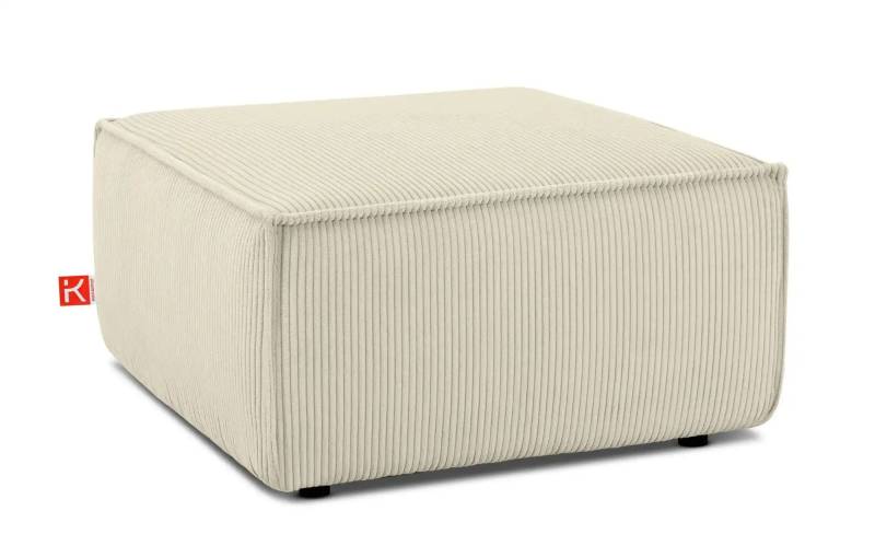 KONSIMO Hocker  Napi ¦ creme ¦ Maße (cm): B: 83 H: 45 Polstermöbel > Hocker - Möbel Kraft