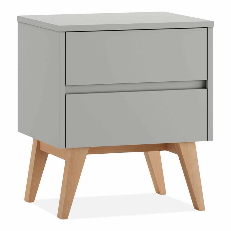 KONSIMO® NACHTTISCH Grau