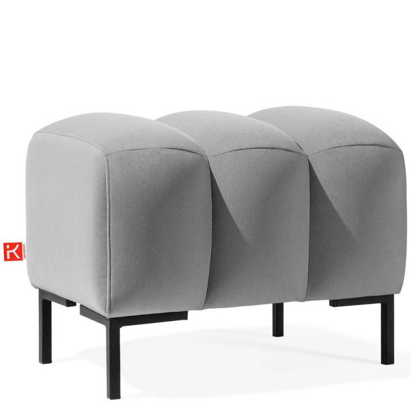KONSIMO® SITZHOCKER Hellgrau