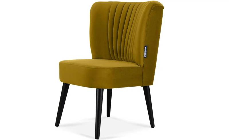 KONSIMO Sessel  Duco ¦ gelb ¦ Maße (cm): B: 63 H: 89 Polstermöbel > Sessel > Polstersessel - Möbel Kraft