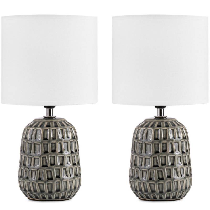 KONSIMO® TISCHLAMPE Grau