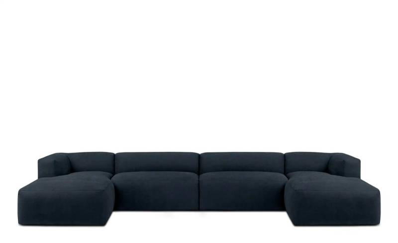 KONSIMO Wohnlandschaft  Buffo ¦ blau ¦ Maße (cm): B: 400 H: 73 Polstermöbel > Sofas > Wohnlandschaften - Möbel Kraft