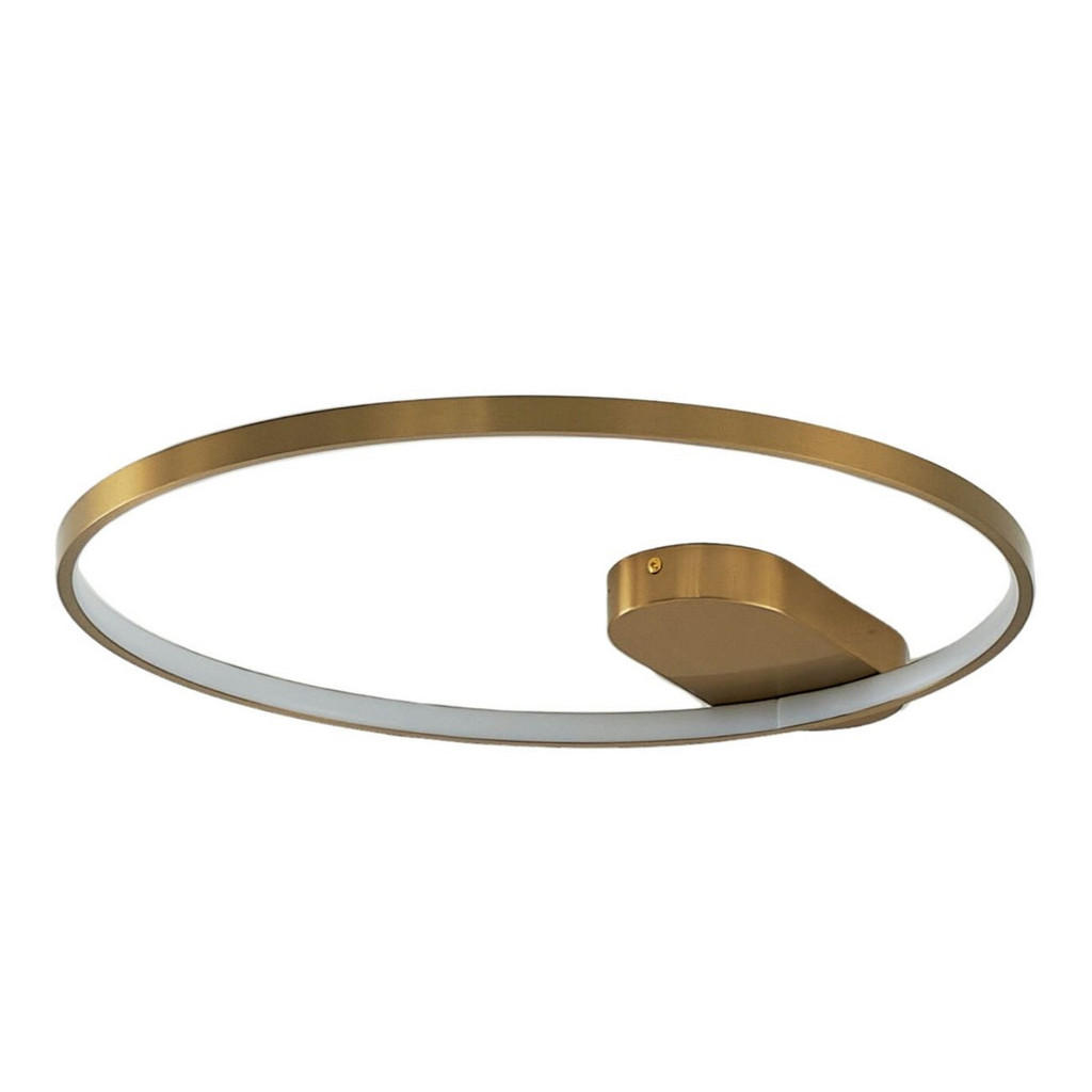 Kosilum Deckenleuchte, Gold, Metall, 50x3.8x55 cm, Lampen & Leuchten, Innenbeleuchtung, Deckenleuchten Kosilum Deckenleuchte, Gold, Metall, 50x3.8x55 cm, Lampen & Leuchten, Innenbeleuchtung, Deckenleuchten von KOSILUM