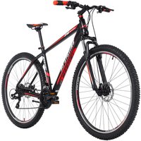 KS-Cycling Mountainbike Hardtail Morzine 29 Zoll Rahmenhöhe 5 cm 21 Gänge schwarz schwarz ca. 29 Zoll von Ks-cycling