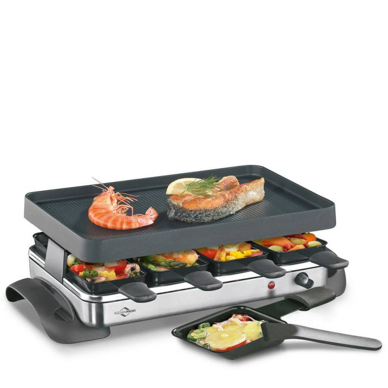 KÜCHENPROFI RACLETTE-GRILL Silber KÜCHENPROFI RACLETTE-GRILL Silber