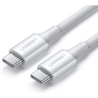 Kabel USB-C 5A Schnellladung PD QC 1m Weiß