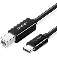 Kabel für Drucker, Scanner, Fax, usb-c - usb-b, 1 m, schwarz Kabel für Drucker, Scanner, Fax, usb-c - usb-b, 1 m, schwarz von UGREEN