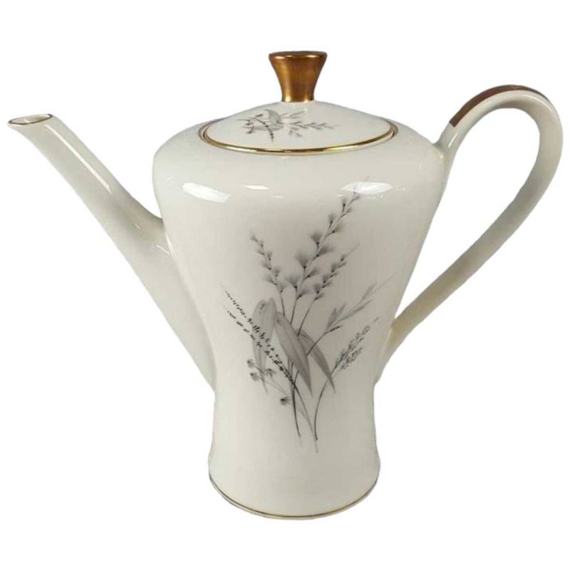 Kaffeekanne Kanne 1,3 L Edelstein Bavaria Gräser 20764 Elfenbein Beige gebraucht - sehr gut