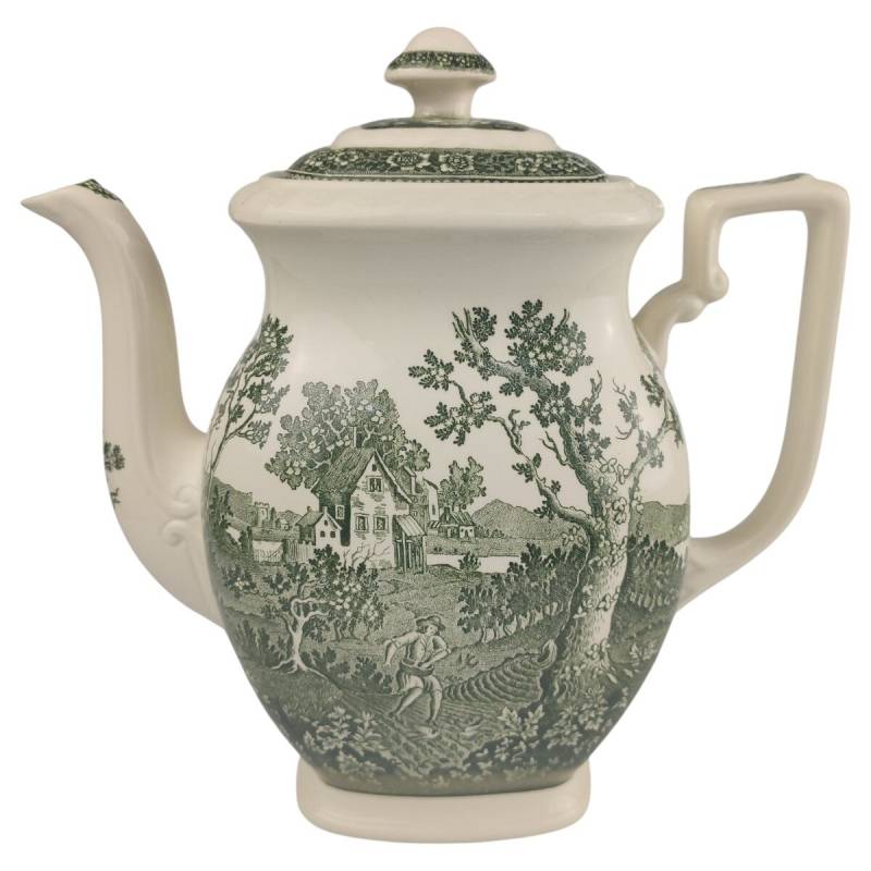 Kaffeekanne 1,5 L Villeroy & Boch Rusticana Grün gebraucht - sehr gut I. Wahl