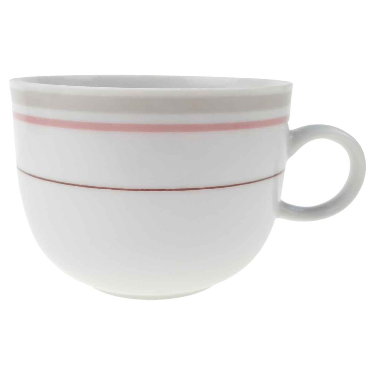 Kaffeetasse Winterling Kirchenlamitz Simona Rosa Grau Braun Streifen gebraucht - sehr gut Kaffeetasse Winterling Kirchenlamitz Simona Rosa Grau Braun Streifen gebraucht - sehr gut