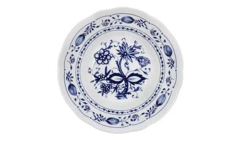 Kahla Schüssel   "Rosella" Zwiebelmuster ¦ blau ¦ Porzellan ¦ Maße (cm): H: 6,8  Ø: 21.2 Geschirr > Einzelgeschirrteile - Möbel Kraft