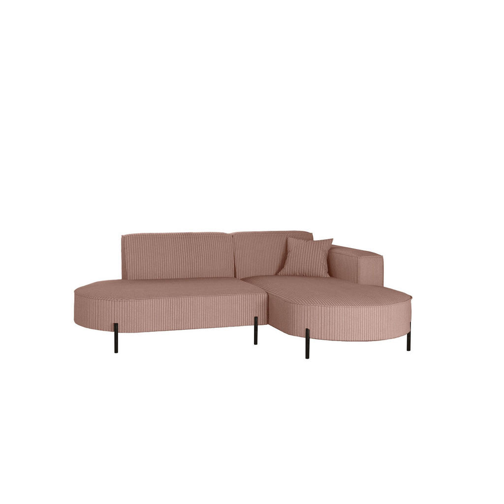 Kaiser Möbel Ecksofa, Rosa, Holzwerkstoff, L-Form, 236x165 cm, Wohnzimmer, Sofas & Couches, Wohnlandschaften, Ecksofas von Kaiser Möbel