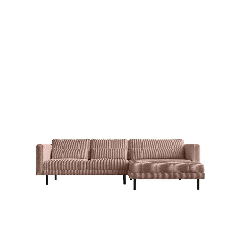 Kaiser Möbel Ecksofa, Rosa, Holz, L-Form, 281x174 cm, Wohnzimmer, Sofas & Couches, Wohnlandschaften, Ecksofas von Kaiser Möbel