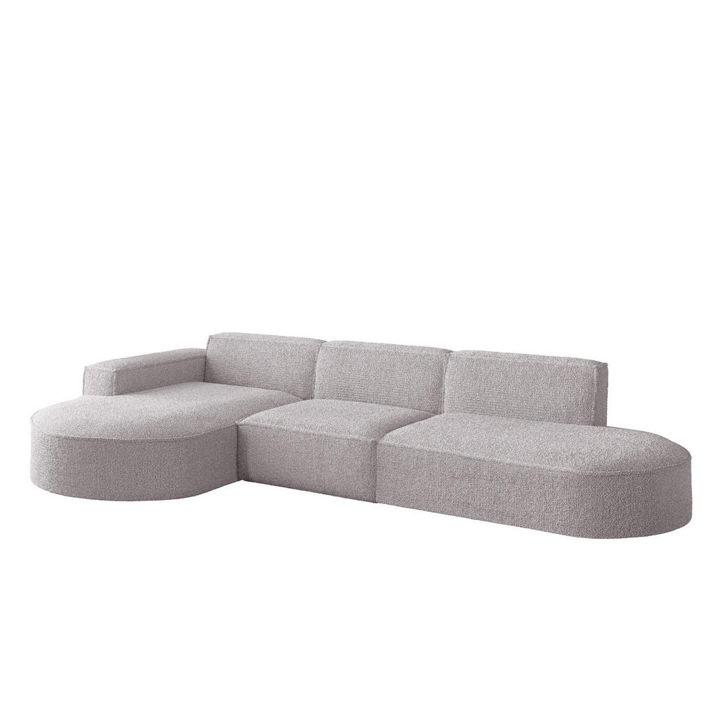 Kaiser Möbel Ecksofa, Rosa, Holz, einzeln stellbar, L-Form,L-Form, 296x165 cm, Wohnzimmer, Sofas & Couches, Wohnlandschaften, Ecksofas von Kaiser Möbel
