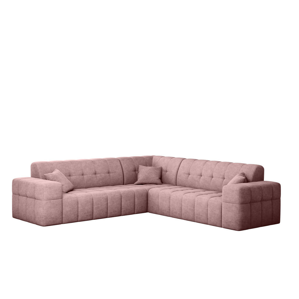 Kaiser Möbel Ecksofa, Rosa, Holz, L-Form,L-Form, 246x246 cm, Reach, Wohnzimmer, Sofas & Couches, Wohnlandschaften, Ecksofas von Kaiser Möbel