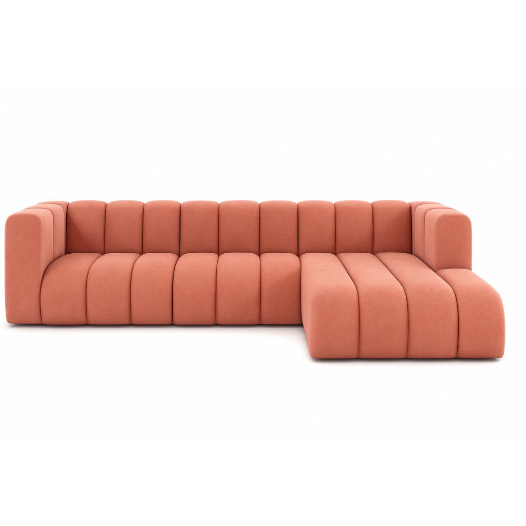 Kaiser Möbel Ecksofa, Rosa, Holz, L-Form, 318x179 cm, Wohnzimmer, Sofas & Couches, Wohnlandschaften, Ecksofas von Kaiser Möbel