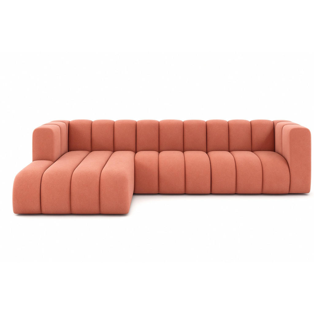 Kaiser Möbel Ecksofa, Rosa, Holz, L-Form, 318x179 cm, Wohnzimmer, Sofas & Couches, Wohnlandschaften, Ecksofas von Kaiser Möbel