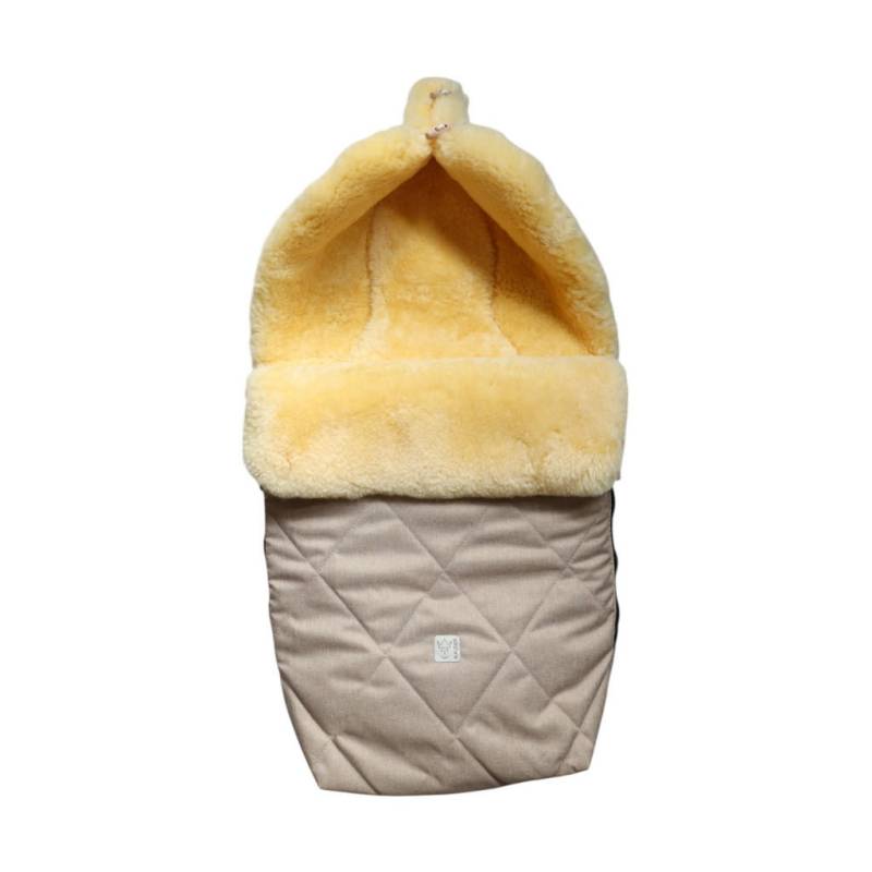 Kaiserbaby LAMMFELL-FUSSSACK Braun Kaiserbaby LAMMFELL-FUSSSACK Braun