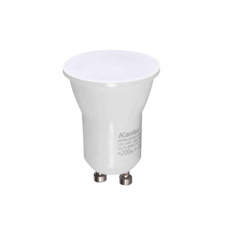 Kanlux® REMI PAR11 GU10 LED Leuchtmittel, Strahler warmweiß 3000K 2.2W = 20 Watt 180 Lumen 230V Winkel 120º Länge 45 mm