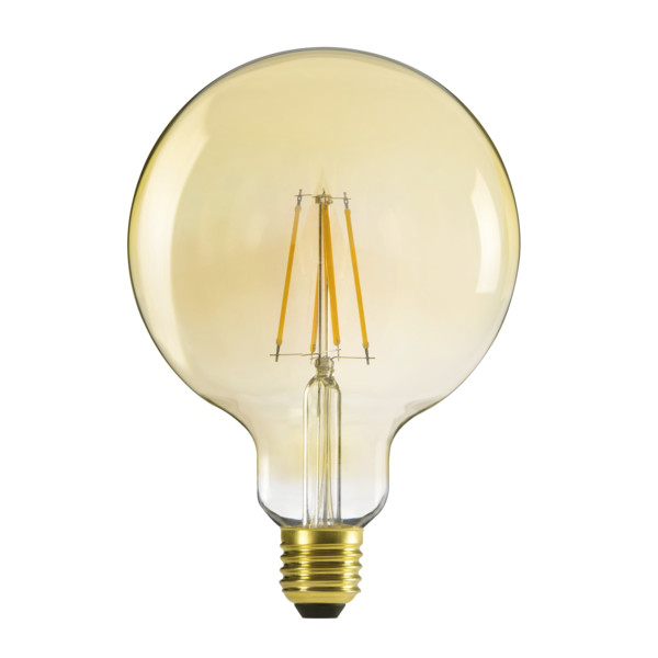 Kanlux® XLED Filament LED Glühbirne, Leuchtmittel E27 7W = 55 Watt 725 Lumen 2500K extra warmweiß Winkel 320º Länge 178 mm
