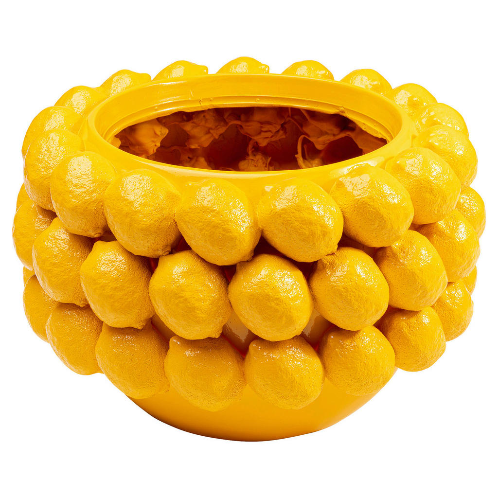 Kare-Design BLUMENTOPF Gelb