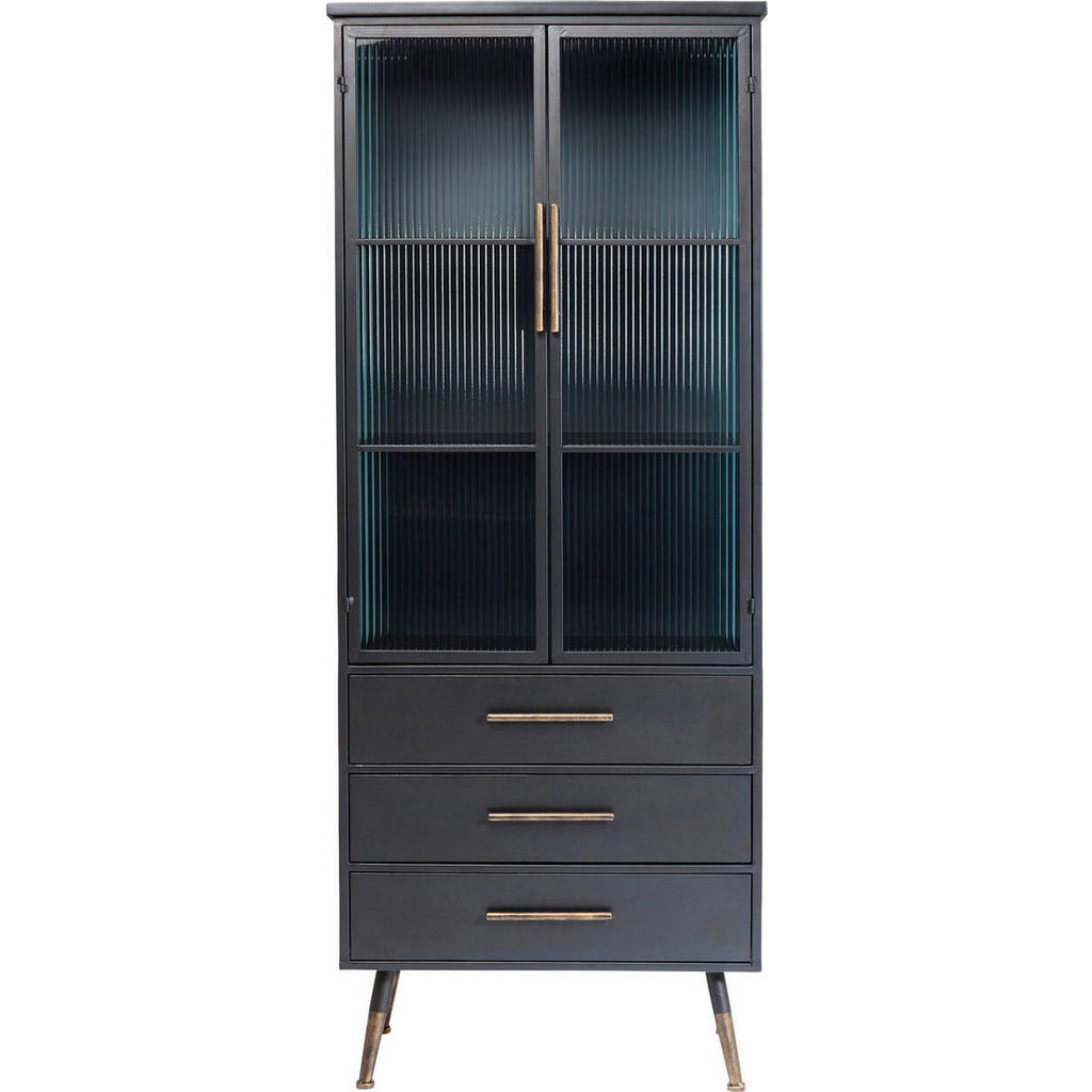 Kare-Design HIGHBOARD Anthrazit, Messing