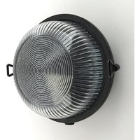 Kellerlampe Messing Glas D: 17,5 cm rund IP64 E27 LYROS von Andromeda