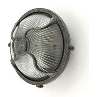 Kellerlampe Messing massiv Glas E27 IP64 D: 17,5 cm von Andromeda