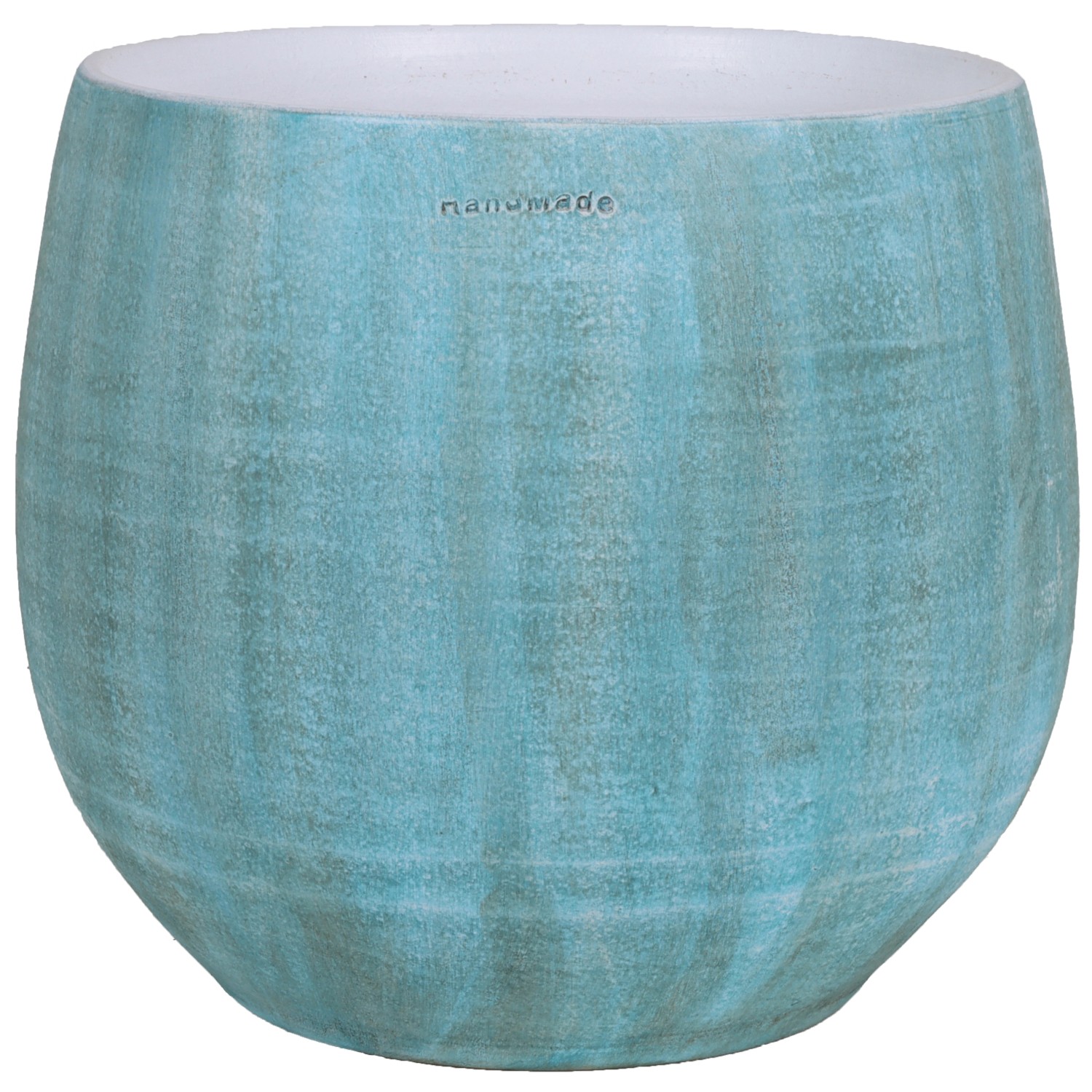 Keramik-Übertopf Faro Ø 15 cm x 13 cm Grün Keramik-Übertopf Faro Ø 15 cm x 13 cm Grün