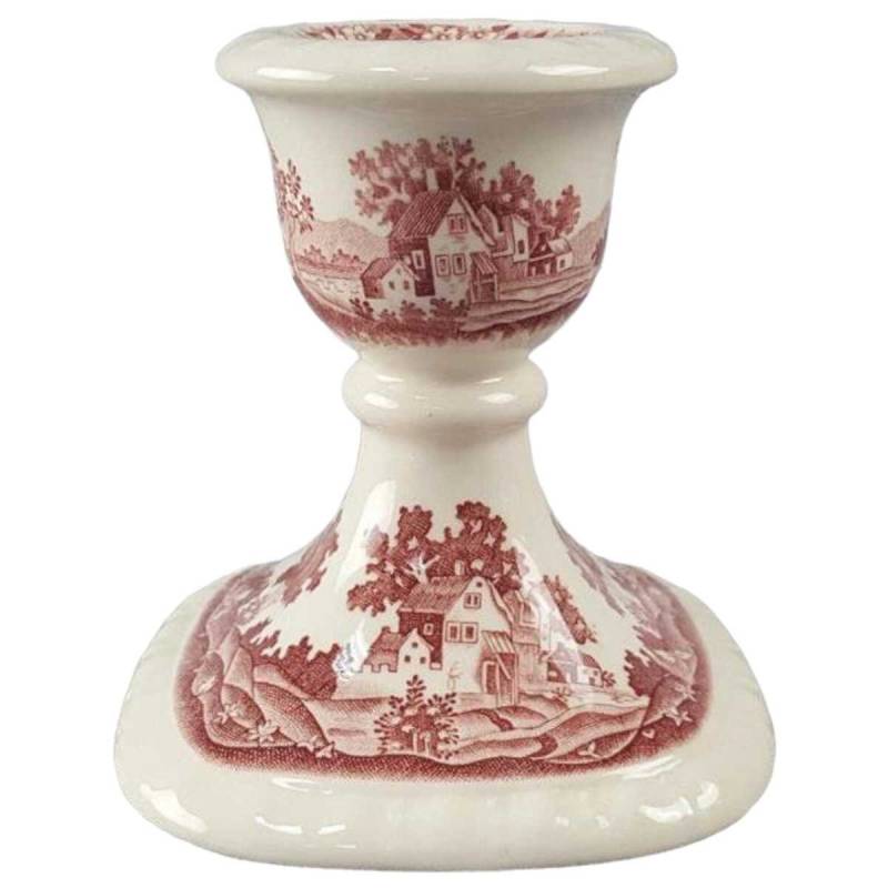 Kerzenhalter Kerzenleuchter Villeroy & Boch Rusticana Rot gebraucht - gut