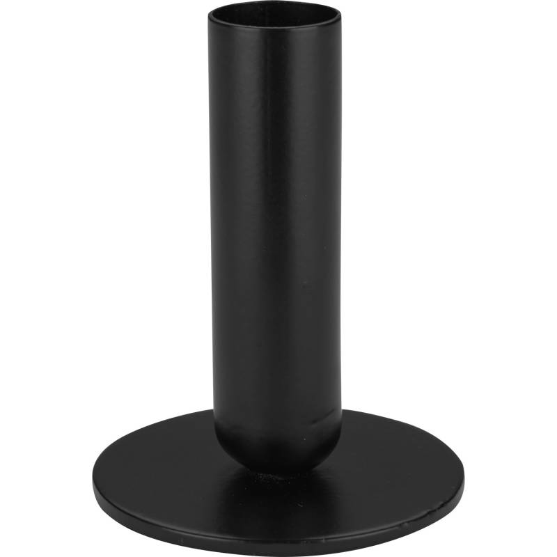 Kerzenhalter Metall Rund Ø 7 cm x 9 cm Schwarz
