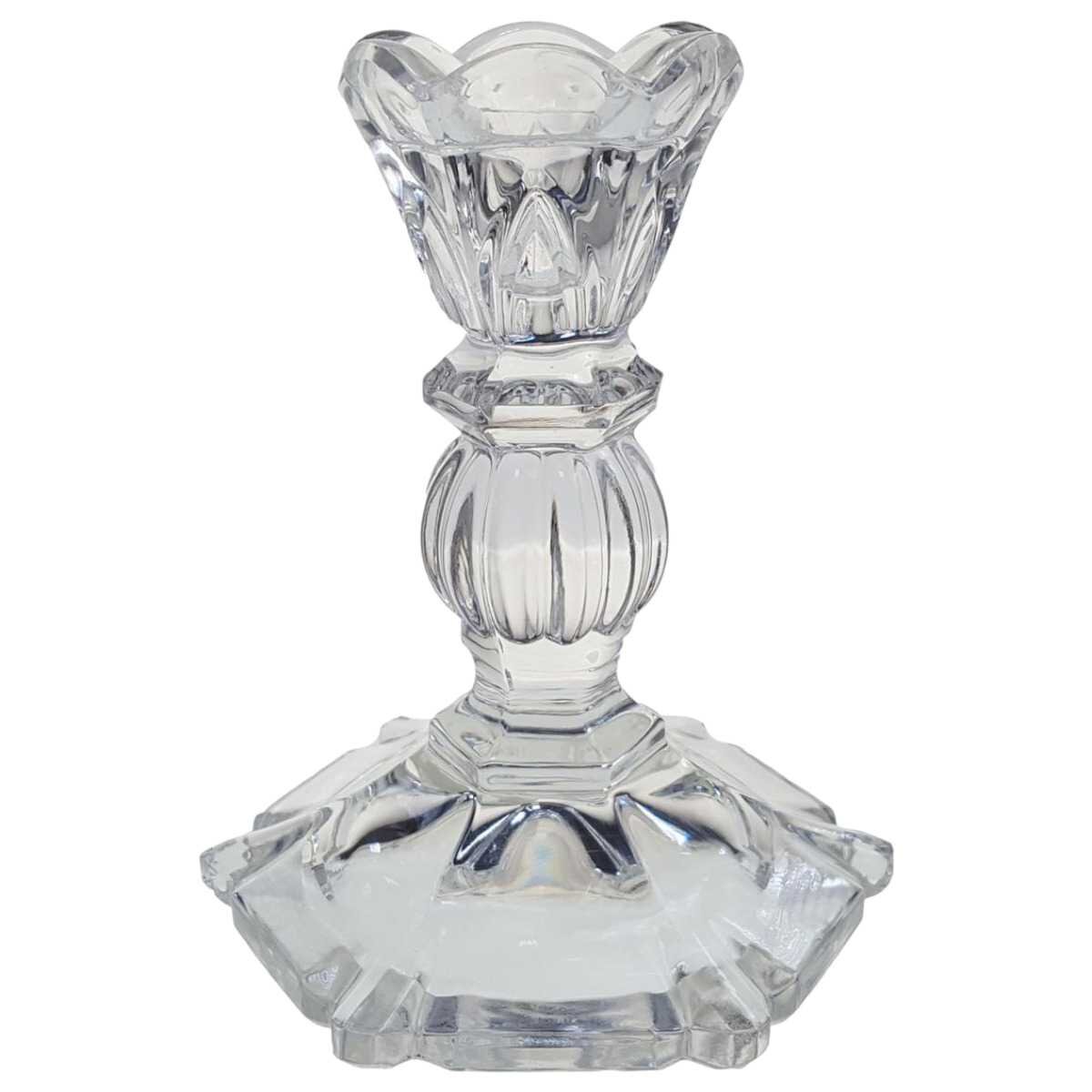 Kerzenhalter für Stabkerzen 12 cm Sudety Transparent gebraucht - gut
