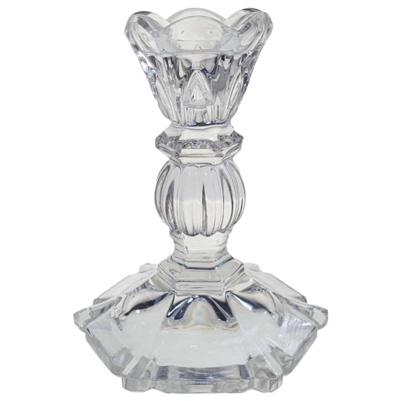 Kerzenhalter für Stabkerzen 12 cm Sudety Transparent gebraucht - gut
