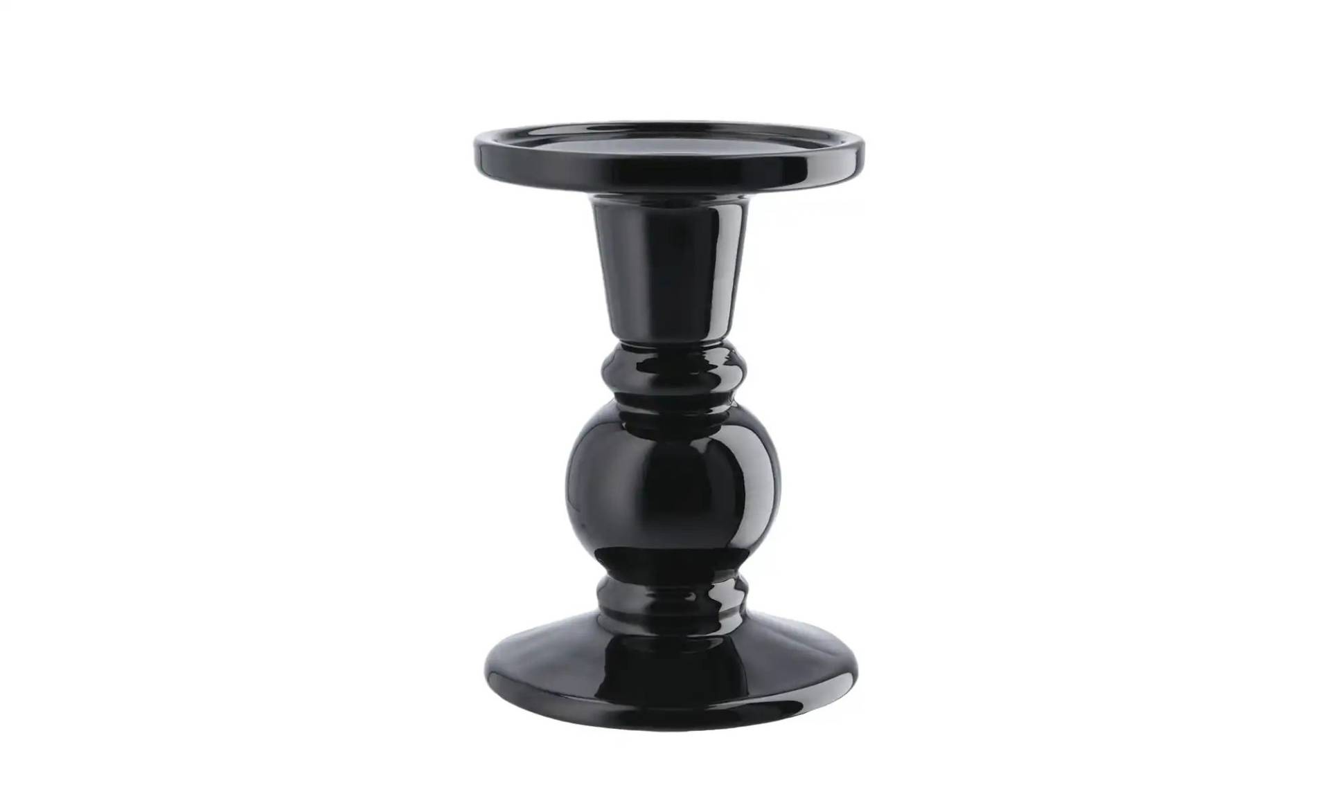 Peill+Putzler Kerzenhalter   ¦ schwarz ¦ Glas ¦ Maße (cm): H: 12,5  Ø: 9.0 Dekoration > Kerzen & Kerzenständer > Kerzenständer - Möbel Kraft