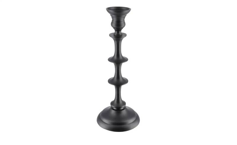 Kerzenhalter   ¦ schwarz ¦ Stahl ¦ Maße (cm): H: 32  Ø: 12 Accessoires > Kerzen & Kerzenständer > Kerzenständer - Höffner