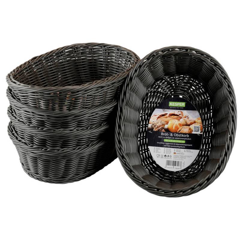 Kesper BROTKORB Dunkelgrau