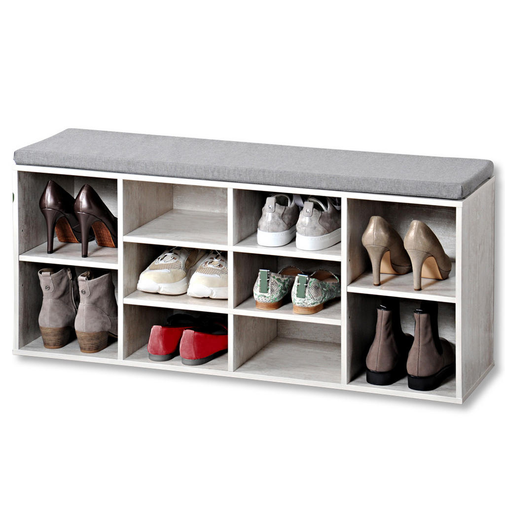 Kesper SCHUHSCHRANK Grauweiß Kesper SCHUHSCHRANK Grauweiß