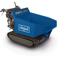 Kettendumper DP5000 Scheppach - 5,6 PS | Traglast 500 kg | Kettenantrieb | Hydraulik-Kippbehälter von Scheppach
