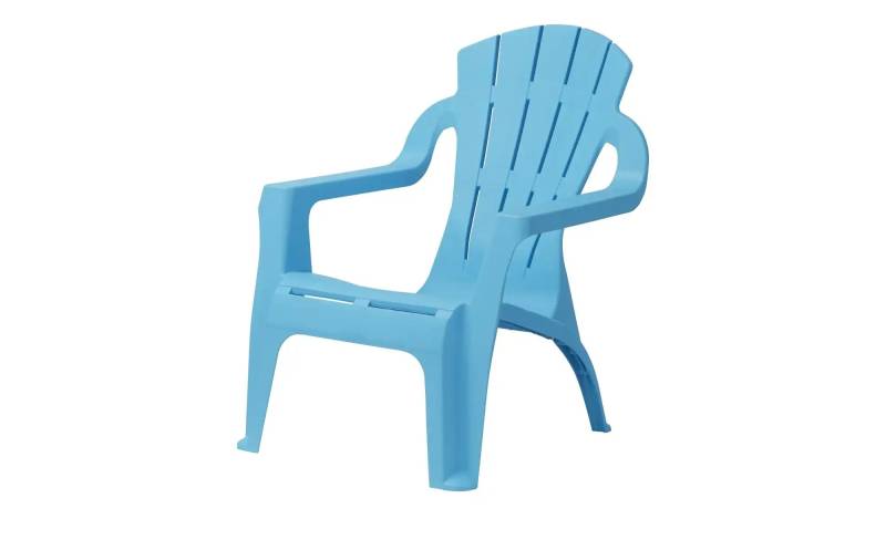 Kinder-Gartenstuhl  Mini-Selva ¦ blau ¦ Maße (cm): B: 37 H: 44,5 T: 39.5